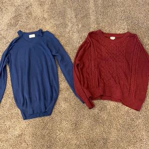 Two sweaters